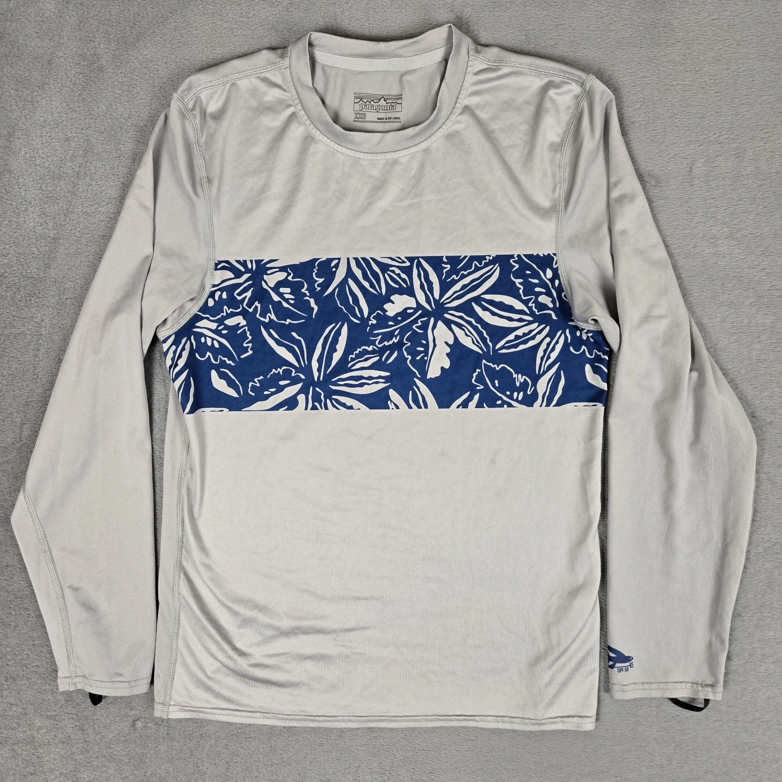 Patagonia Shirt Mens 2XS XXS Long Sleeve UPF 50 Sun Protection Fishing Outdoor