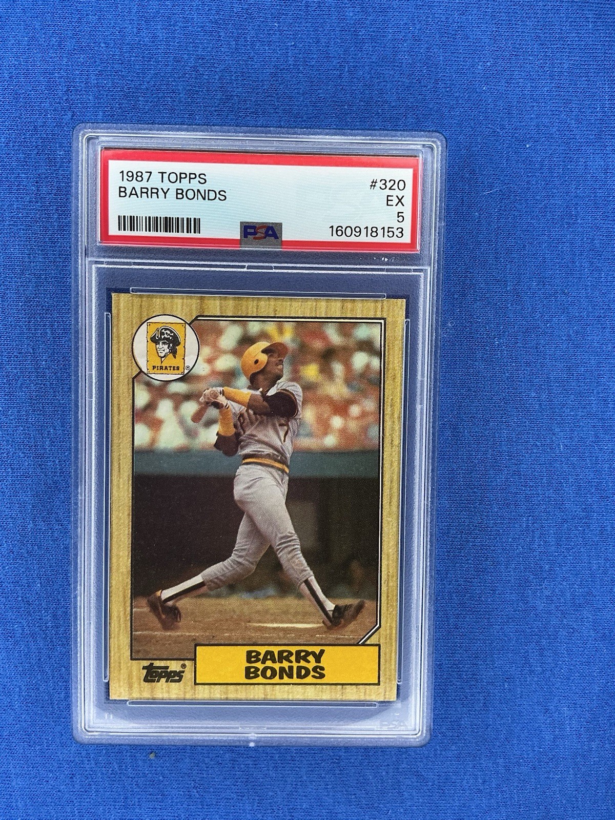 1987 Topps - Barry Bonds #320 PSA 5