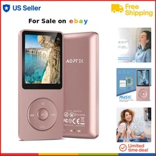 MP3 Player 64GB Lossless Sound Sports Music Player Supports Up to 128GB