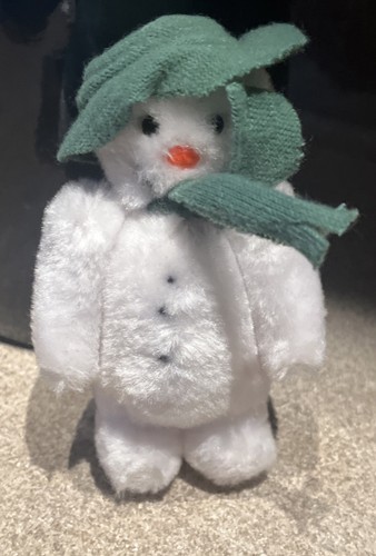 1987 Eden Clip-On Pencil Grabber Hugger Character 3.5” The Snowman W/Box VTG - Picture 3 of 5