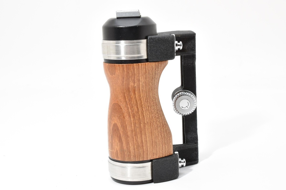 NEUF] Poignée de chaussure chaude en bois ASAHI PENTAX 67 pour 6x7 67