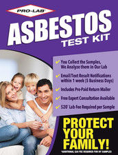 Asbestos Test Kit - (2 Samples) Emailed Results within 3 to 5 Business Days - In