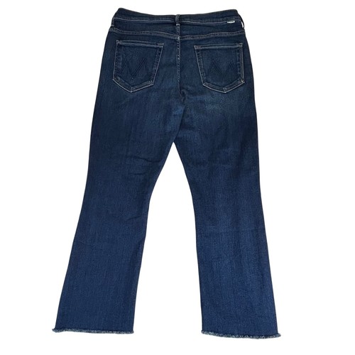 Jean MOTHER The Insider Crop Step Fray dans Home Movies ourlet brut cropped - Taille 32 - Photo 6/10