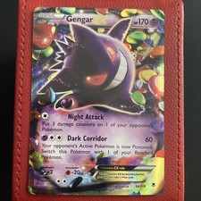 Pokémon TCG Gengar EX 34/119 Forze Fantasma Carta Ultra Rara