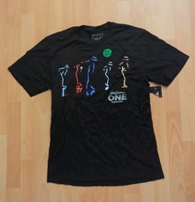 NWT MICHAEL JACKSON ONE CIRQUE DU SOLEIL LAS VEGAS SHOW T SHIRT Sz Mens M black 