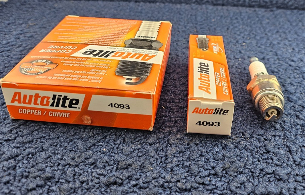 QTY 4 Autolite 4093: Copper Spark Plug For KTM/Suzuki/Yamaha/Kawasaki
