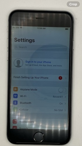 Apple iPhone 6 16 GB A1549 MG4N2LL/A grigio siderale AT&T testato e sbloccato - Foto 10 di 10