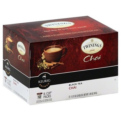 Twinings Of London Chai Black Tea Keurig K-Cups UK