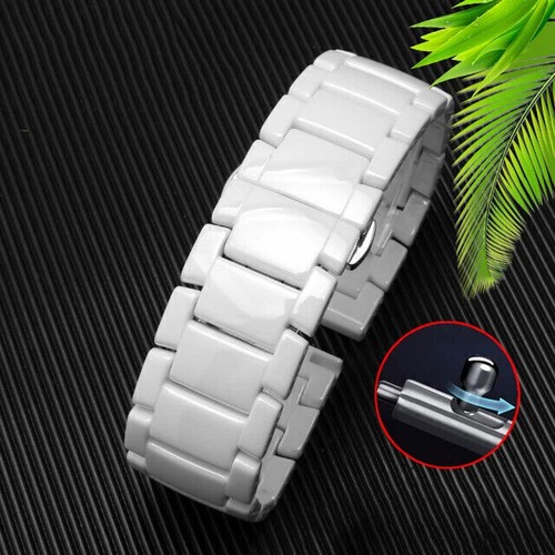 22mm Ceramic Strap For Armani AR1499/AR1507/AR1509 Bracelet Watch Band - Picture 8 of 9