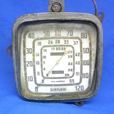 Vintage 1937 Chrysler Airflow Speedometer