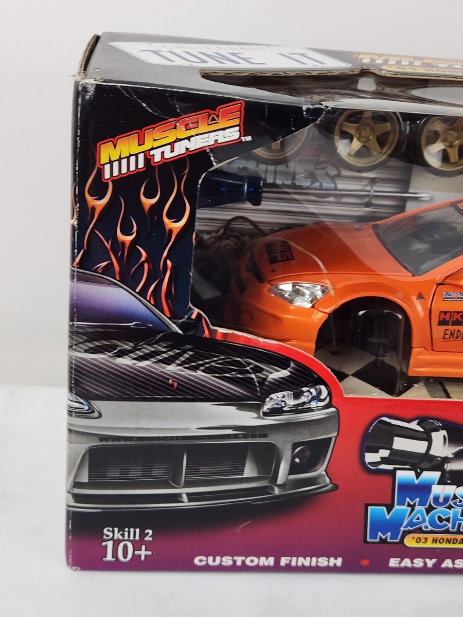 1 24 Scale Muscle Machines Tuners '03 Honda Accord Orange