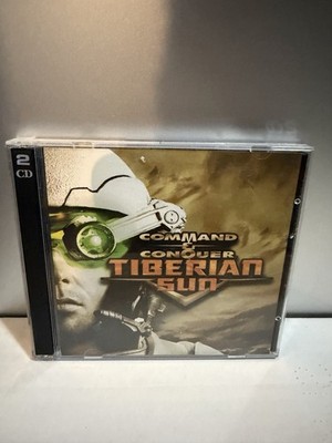 Command & Conquer Tiberian Sun PC 2 CD-ROM, Westwood Studios 1999