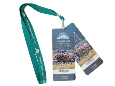 Belmont Stakes 2014 Ticket Set (Fri & Sat) with Lanyard