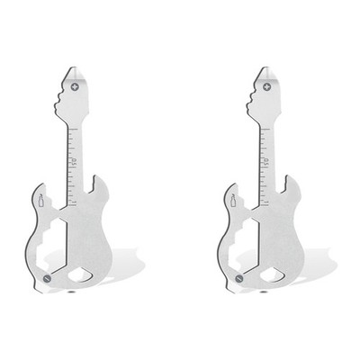 2X 12 in 1 Keychain Multi-Tool,   Tool Gear Bottle Opener Screwdriver6760