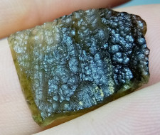 Moldavite from Czech Republic Tektite Meteorite Glass 2.24 Grams