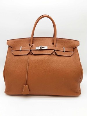 Hermes Birkin 40 Gold Brown Togo Palladium Hardware Handbag Do0825lxrxzsa
