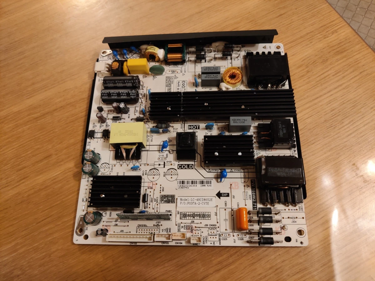 Carte D'alimentation SHARP LC-50LD2664 (PSU) - Occasion En Bon état De Fonctionnement