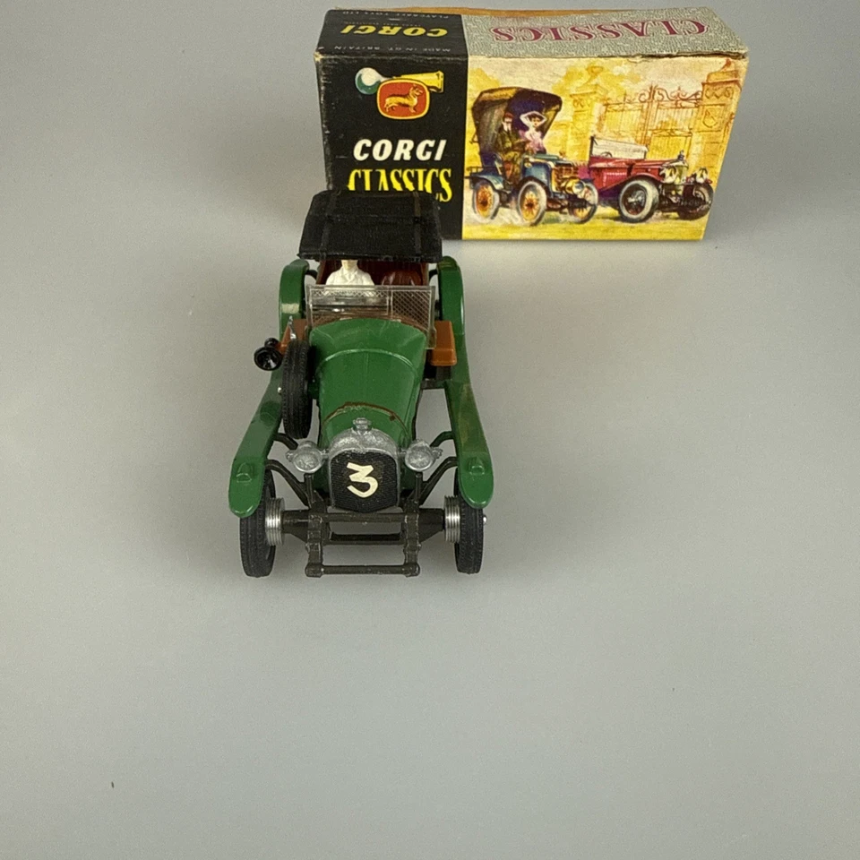 C1964-69 VINTAGE CORGI TOYS CORGI CLASSICS No9001 1927 BENTLEY BOXED TOY CAR A5 - Image 3 of 4
