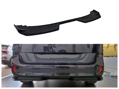 Rear spoiler lip for Volkswagen VW ID. Buzz (EB/EBN) 2022- Gloss Black
