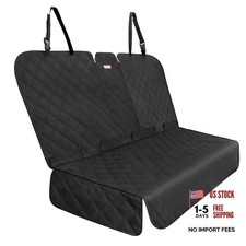 Back Seat Cover For Compact Cars And Suvs Rear Split Bench - Small-52w Black Back Seat Cover For Compact Cars And Suvs Rear Split Bench - Small-52w Black