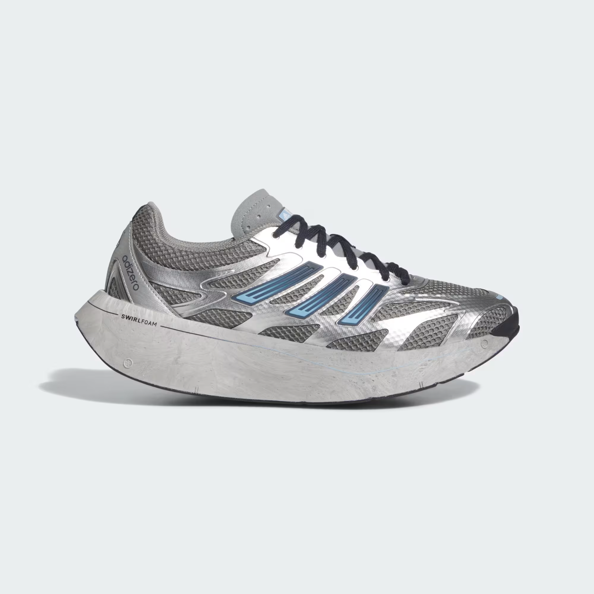 Adidas Charcoal Solid Grey Legend Ink Adizero Aruku Shoes  display picture 1