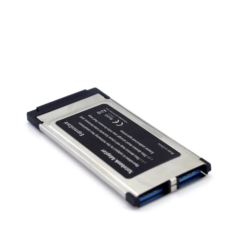 PCI Express to USB 3.0 Dual Port PCI-E Express Card Adapter for 34MM Slot Laptop - Image 4 of 4