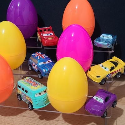 Lightning McQueen Disney Pixar Cars Ostereier, Ostereiersuche 6er Set Eier