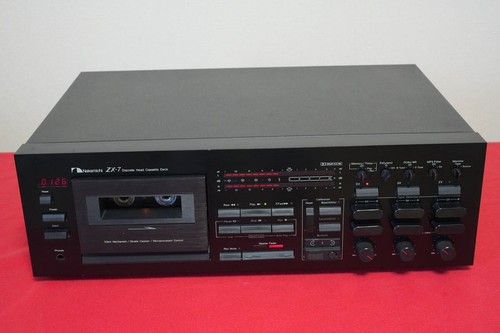 Nakamichi ZX-7 Discrete 3-Head Cassette Deck Tested Works Japan ZH0GS03 10.5