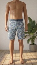 O'Neill Men's Cruzers 19" Boardshorts Tropical Cyan Blue Size 32 NWT