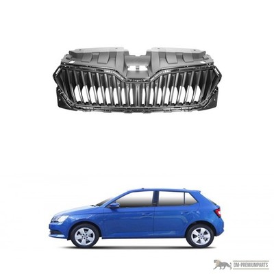 Kühlergrill Kühlergitter Grill für Skoda Fabia III Kombi NJ3 NJ5 Baujahr ab 2018