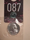 1964p Silver Proof 25c GEM