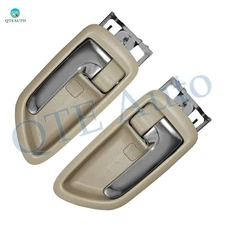 Pair of 2 Front-Rear Right Inner Door Handle Bezel For 2000-2004 Toyota Avalon