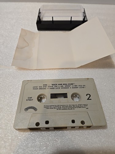 Kiss Rock And Roll Over - Vintage Cassette Tape - Cassablanca CAF 57037 VG+ - Picture 5 of 6