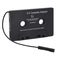 Car Cassette Audio Receiver, Bluetooth 5.0 Cassette to Aux Adapter, Tape Play...