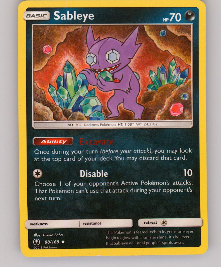 SM - Celestial Storm #88/168 Sableye