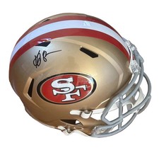 Kyle Shanahan Autographed San Francisco 49ers Full Size Speed Replica Helmet JSA