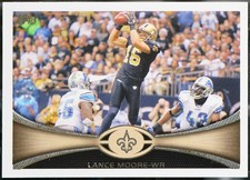 2012 Topps Football Lance Moore #281 NM