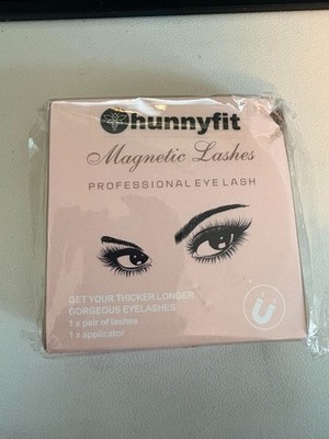 Hunnyfit Magnetic Lashes,2026 New Magnet Eyelashes with Applicator Natural Lo...