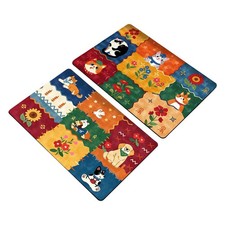 Bath Mat Diatomaceous Earth Shower Mat Non-Slip Super Absorbent Bathroom Mat