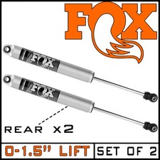 Fox Performance 2.0 Rear Shocks Pair Fit 2020-2026 Jeep Gladiator W0-1.5 Lift Fox Performance 2.0 Rear Shocks Pair Fit 2020-2026 Jeep Gladiator W0-1.5 Lift