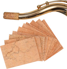 Soft Alto Sax Cork Sheet Replacement Kit, 10 Pieces Universal Alto Saxophone Nec