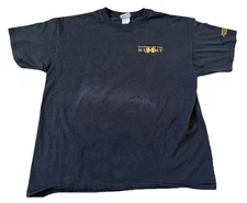 Vintage Revenge Of The Mummy Universal Studios Double Sided Black T-Shirt Men XL