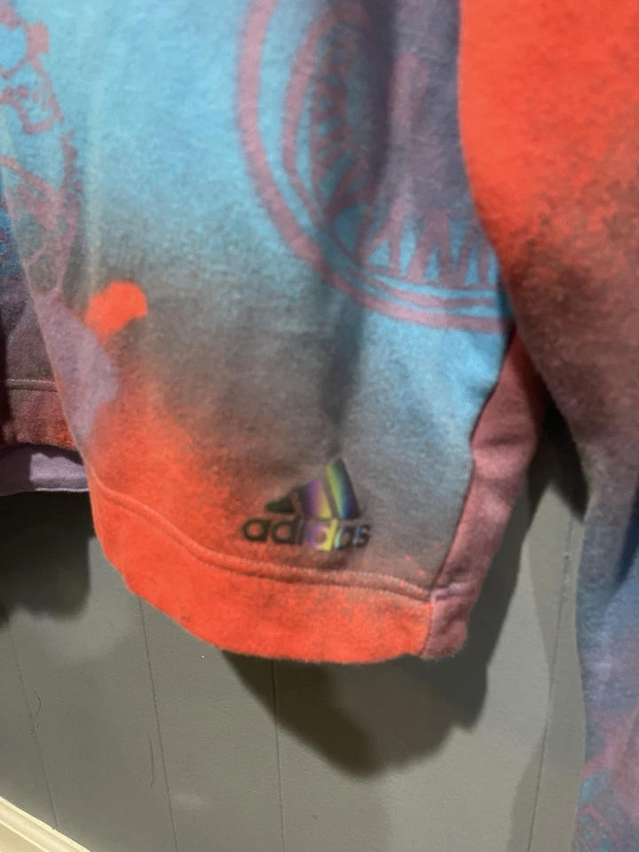 Sudadera con Capucha Adidas Juvenil Manga Larga Big Mood Talla Lg Recortada Foto 2 de 4