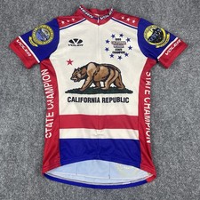 VTG Cycling Jersey 1999 California Nevada State Champion USA Made Voler Mens S