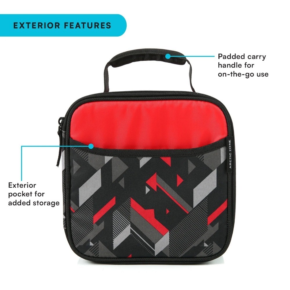 Lunch Box Combo Set with Ice Pack Insulated Water Bottle and Sandwich Container