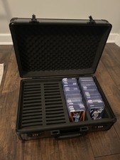 Sports Card Collection with Case MLB NFL NBA