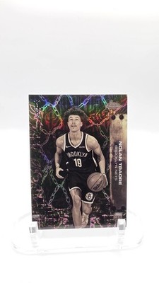 2025-26 Topps Chrome Cactus Jack Nolan Traore RC BKN Nets Cactus Logofractor /41