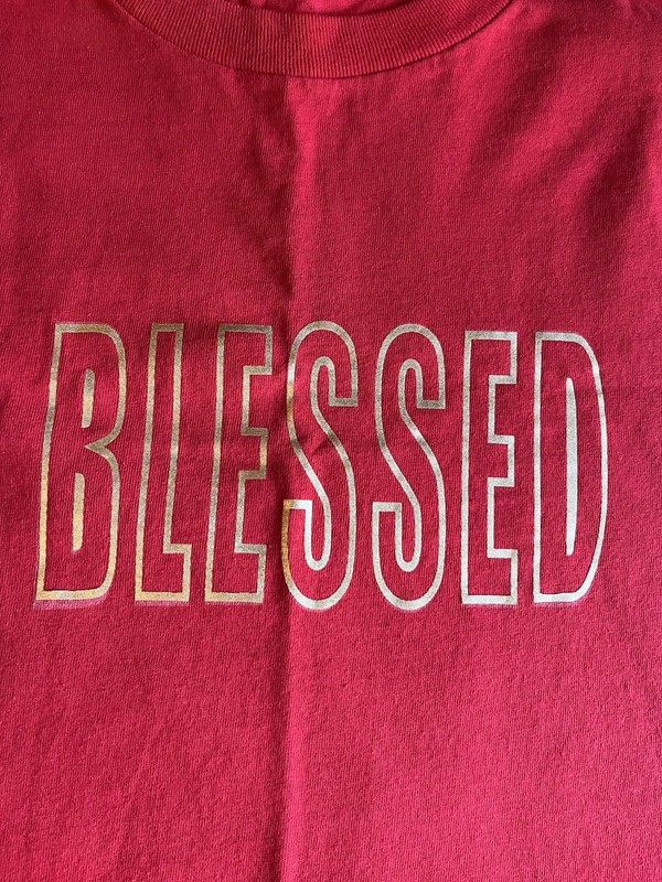 Blessed Red 2XL Short Sleeve T-Shirt