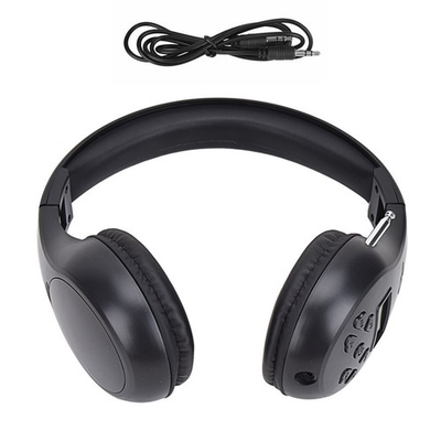 #ad #ad FM Radio Reception Headphone comes with AUX capabilities for using on computer $16.45