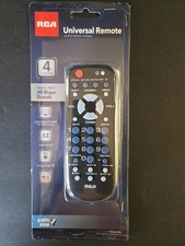 RCA RCR504 Universal Remote Control 4 Functions Console Pre Owned Original Box